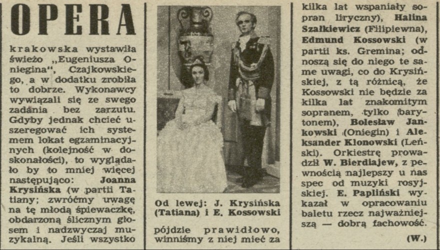 [Opera krakowska]