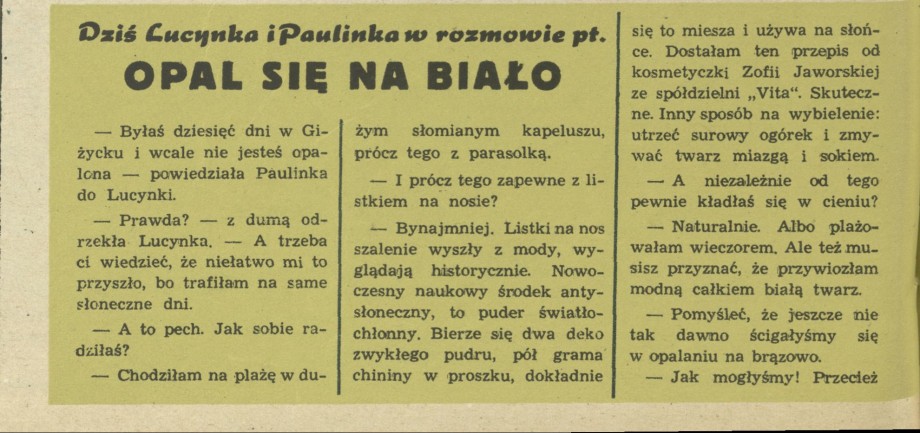 Opal się na biało