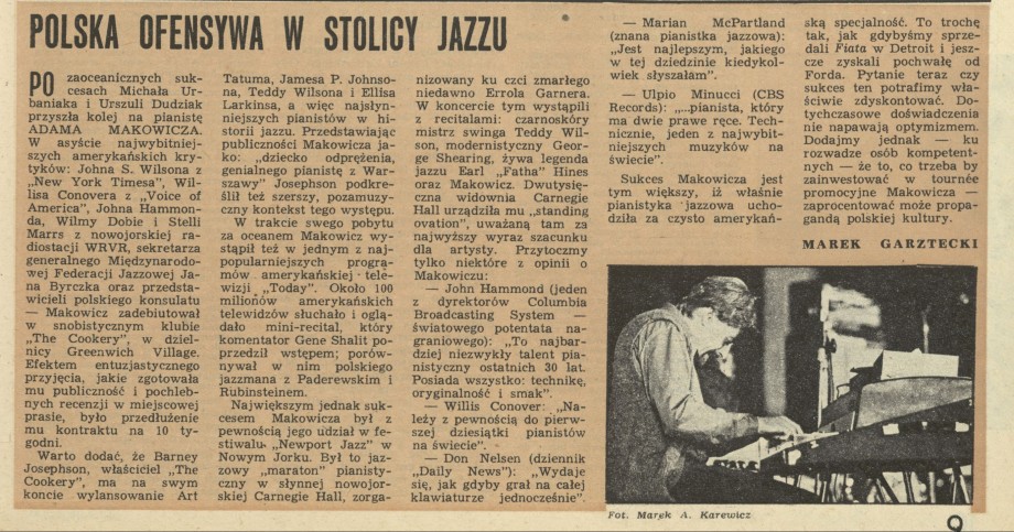 Polska ofensywa w stolicy jazzu