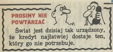 Prosimy nie powtarzać