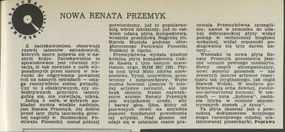 Nowa Renata Przemyk