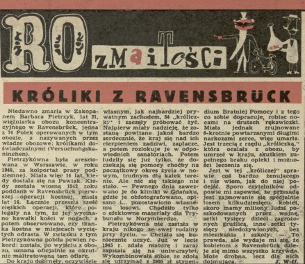 Króliki z Ravensbrück