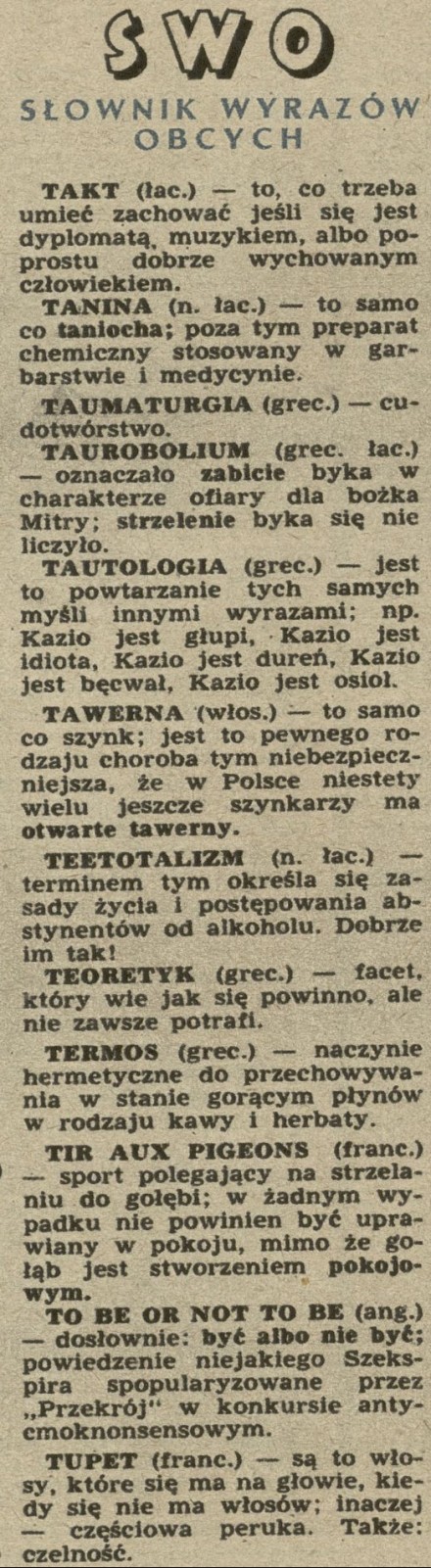 Słownik wyrazów obcych