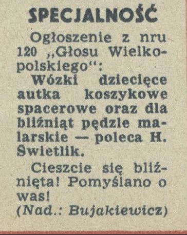 Specjalność