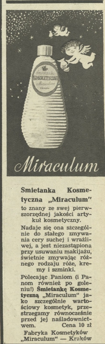 Śmietanka Kosmetyczna "Miraculum"
