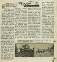 List z Tonga