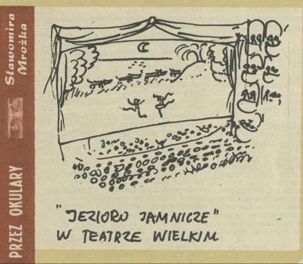 "Jezioro Jamnicze" w Teatrze Wielkim