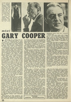 Mówi Gary Cooper