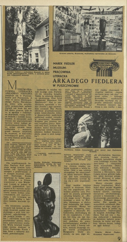Muzeum-pracownia literacka Arkadego Fiedlera w Puszyczkowie