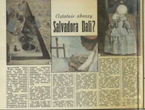 Ostatnie obrazy Salvadora Dali
