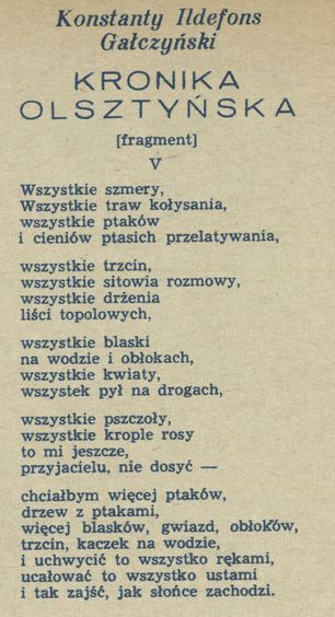 Kronika olsztyńska (fragment)