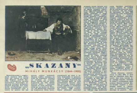 "Skazany" - Michaly Munkacsy