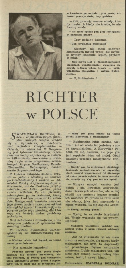 Richter w Polsce