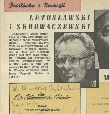 Lutosławski i Skrowaczewski