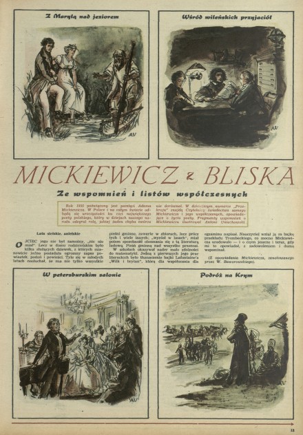 Mickiewicz z bliska