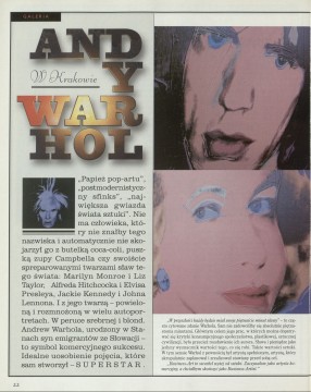 Andy Warhol w Krakowie