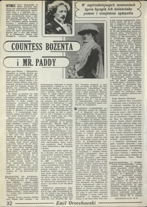 Countess Bozenta i Mr. Paddy