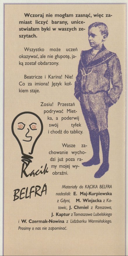 Kącik belfra