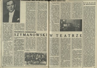 Szymanowski w teatrze
