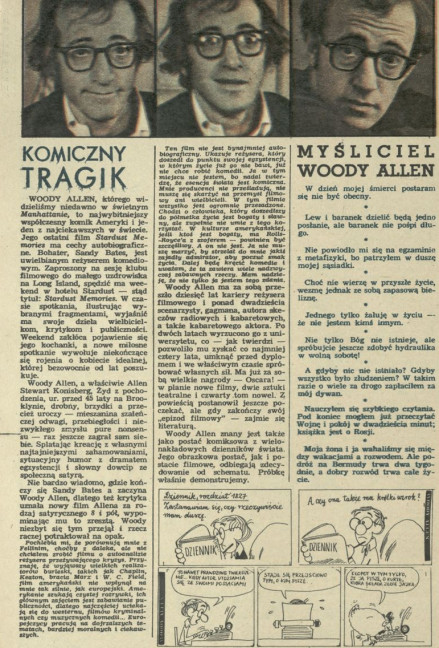 Woody Allen – tragiczny komik