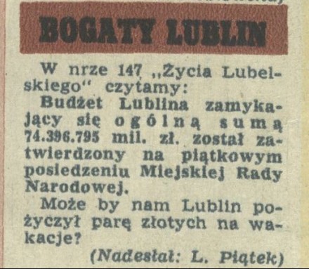 Bogaty Lublin