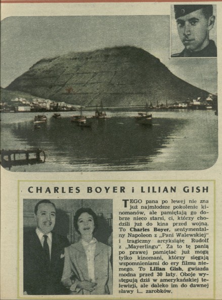 Charles Boyer i Lilian Gish