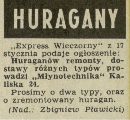 Huragany