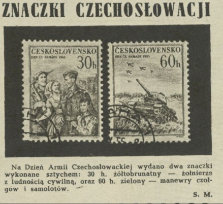 Znaczki Czechosłowackie