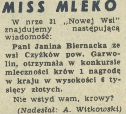 Miss mleko
