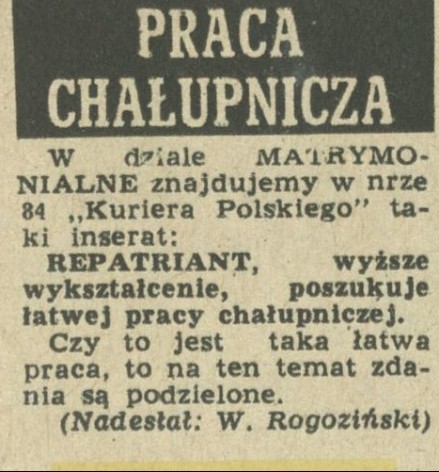 Praca chałupnicza