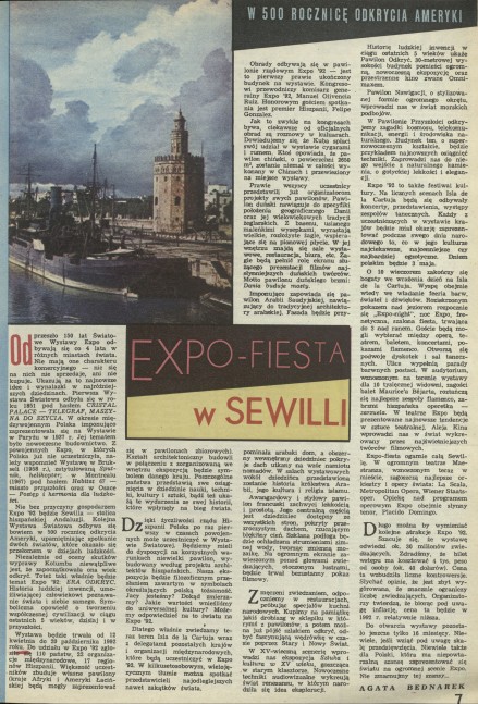 Expo-fiesta w Sewilli