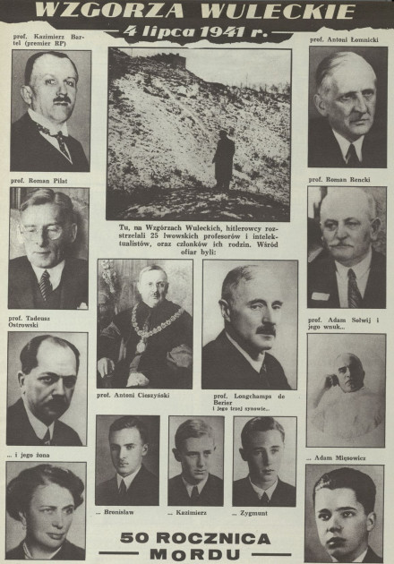 Wzgórza Wuleckie 4 lipca 1941 r. – 50 rocznica mordu