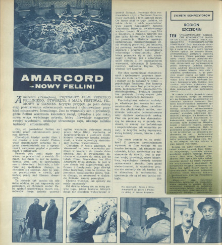 Amarcord – nowy Fellini