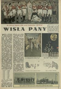 Na 50-lecie kopania piłki przez krakowską "Wisłę". Wisła Pany