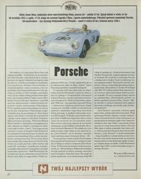 Czar czterech kółek. Porsche