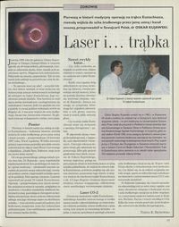 Zdrowie: laser i... trąbka