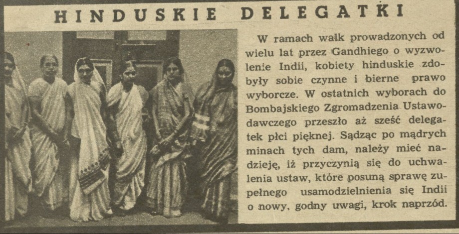 Hinduskie delegatki