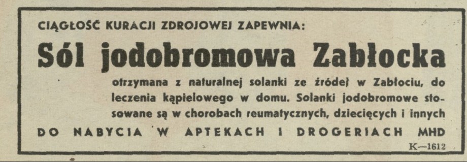 Sól jodobromowa Zabłocka