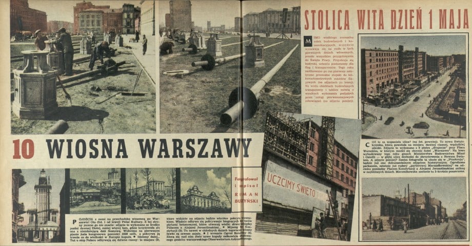 10 wiosna Warszawy. Stolica wita dzień 1 Maja