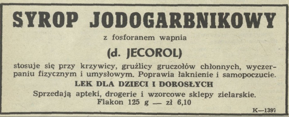 Syrop Jodogarbnikowy