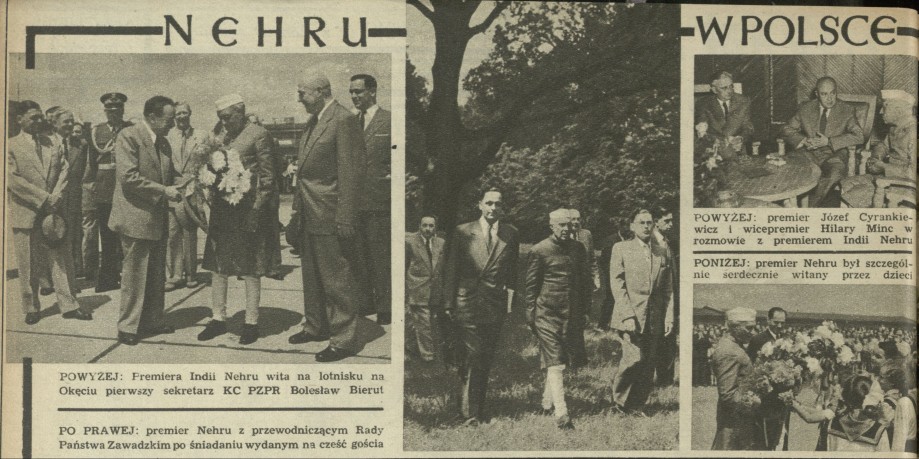Nehru w Polsce