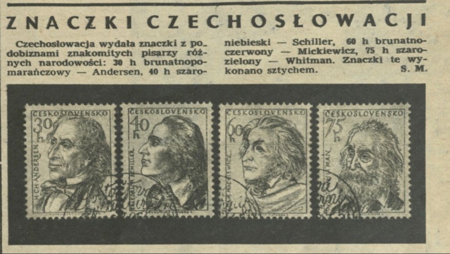 Znaczki Czechosłowacji