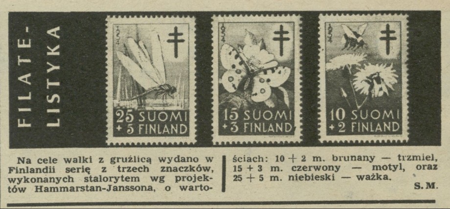 Znaczki Fińskie