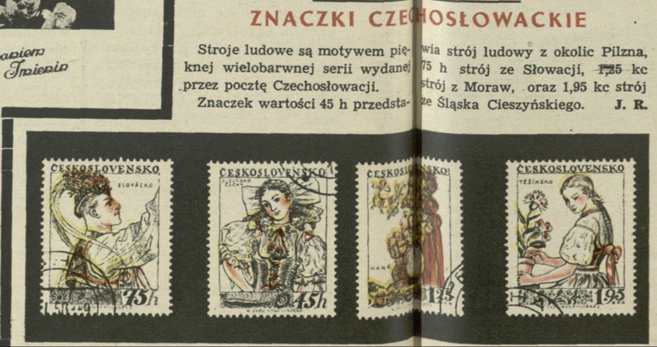 Znaczki czechosłowackie