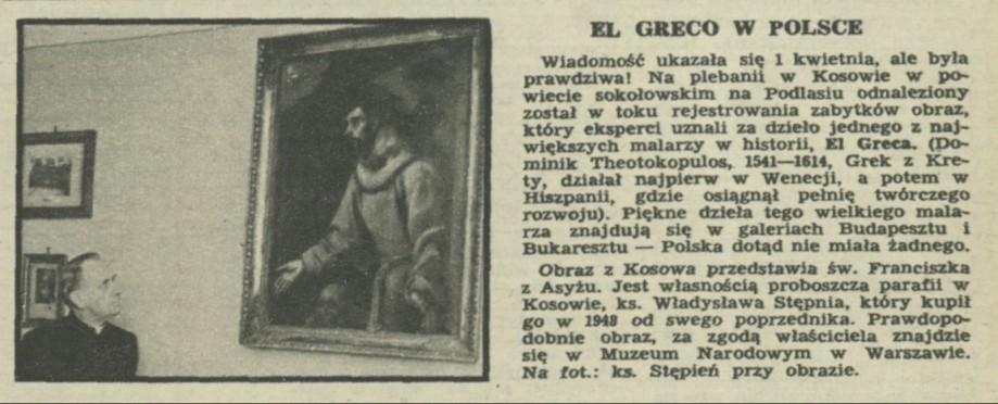 El Greco w Polsce
