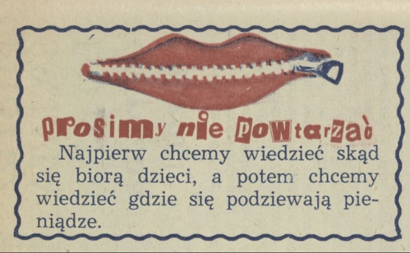 Prosimy nie powtarzać