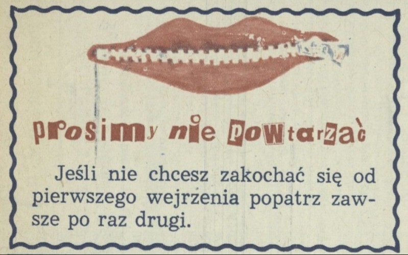 Prosimy nie powtarzać