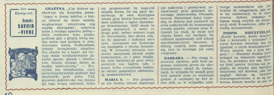 Demokratyczny savoir vivre