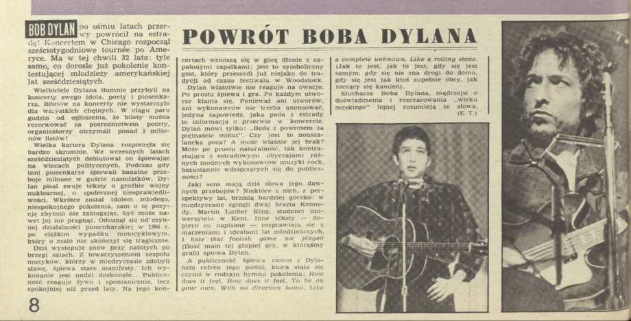 Powrót Boba Dylana