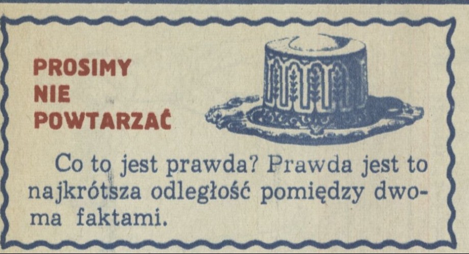 Prosimy nie powtarzać